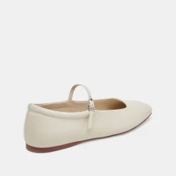 DOLCE VITA Flats & Loafers*Reyes Ballet Flats Ivory Leather