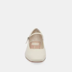 DOLCE VITA Flats & Loafers*Reyes Ballet Flats Ivory Leather