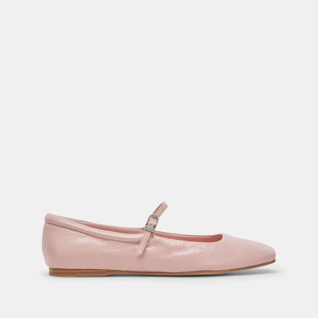 DOLCE VITA Flats & Loafers*Reyes Ballet Flats Pink Crinkle Patent