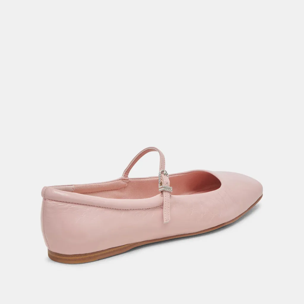 DOLCE VITA Flats & Loafers*Reyes Ballet Flats Pink Crinkle Patent