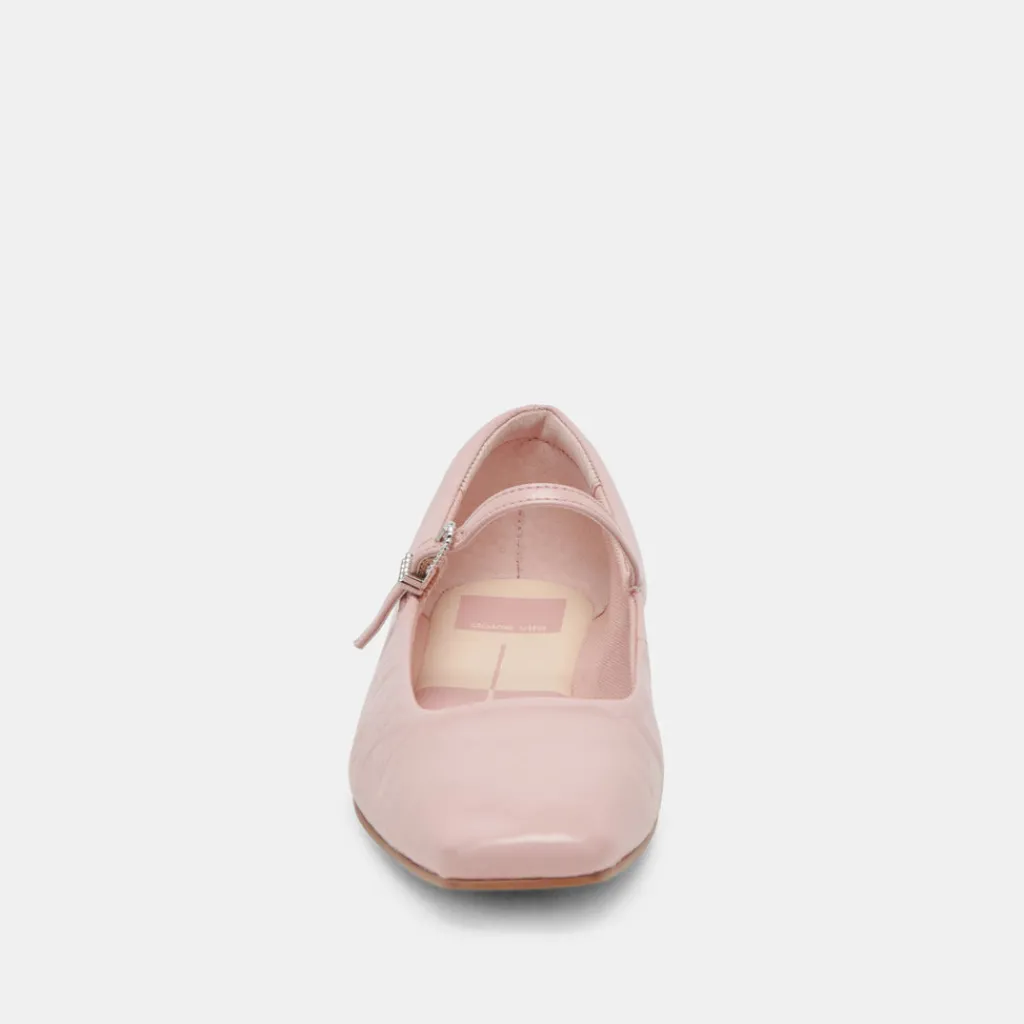 DOLCE VITA Flats & Loafers*Reyes Ballet Flats Pink Crinkle Patent