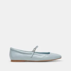 DOLCE VITA Flats & Loafers*Reyes Ballet Flats Sky Blue Crinkle Patent