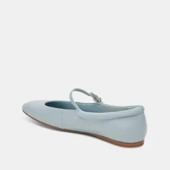 DOLCE VITA Flats & Loafers*Reyes Ballet Flats Sky Blue Crinkle Patent