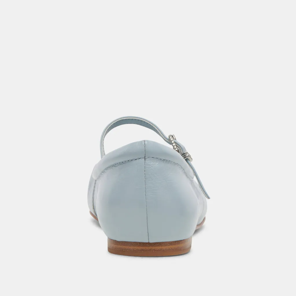 DOLCE VITA Flats & Loafers*Reyes Ballet Flats Sky Blue Crinkle Patent