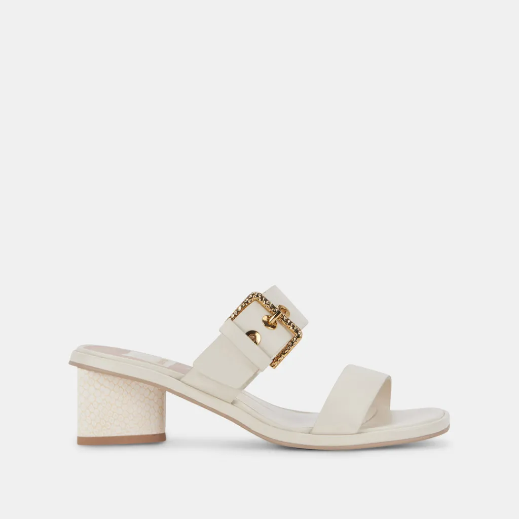 DOLCE VITA Sandals*Riva Sandals Ivory Leather