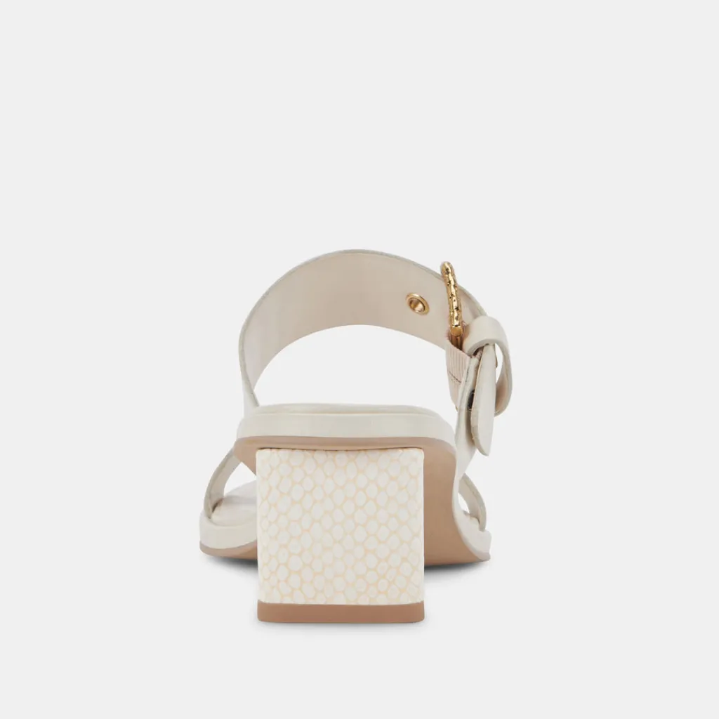 DOLCE VITA Sandals*Riva Sandals Ivory Leather