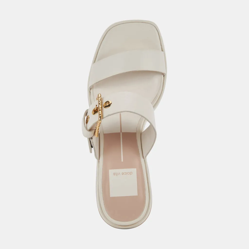 DOLCE VITA Sandals*Riva Sandals Ivory Leather
