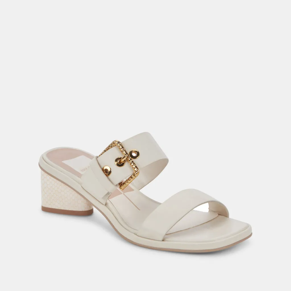 DOLCE VITA Sandals*Riva Sandals Ivory Leather