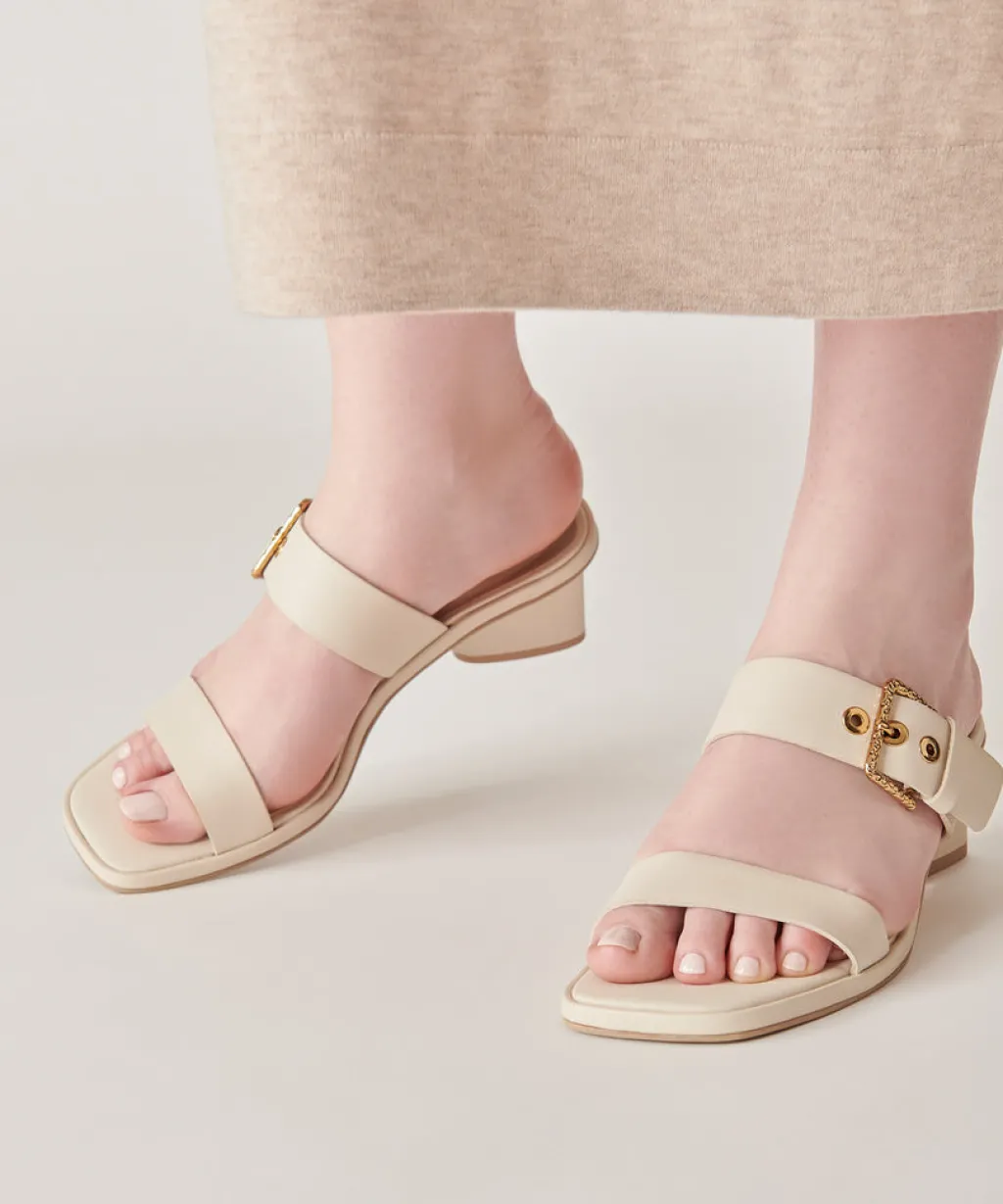 DOLCE VITA Sandals*Riva Sandals Ivory Leather