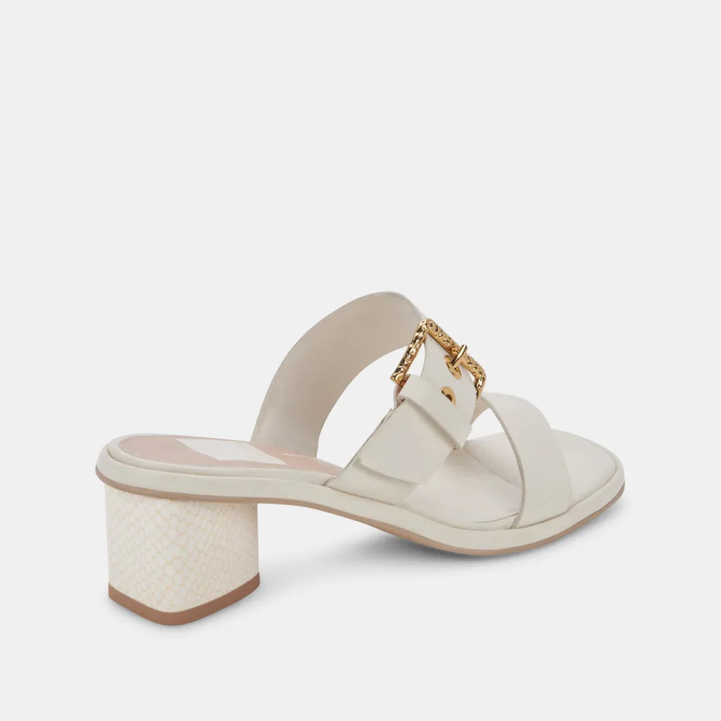 DOLCE VITA Sandals*Riva Sandals Ivory Leather