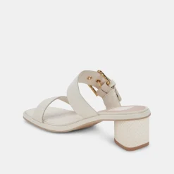 DOLCE VITA Sandals*Riva Sandals Ivory Leather