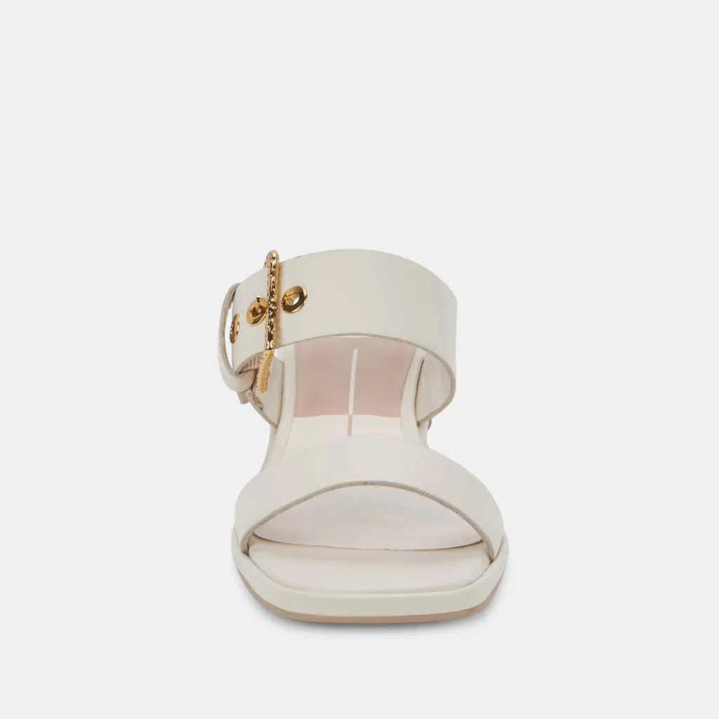 DOLCE VITA Sandals*Riva Sandals Ivory Leather