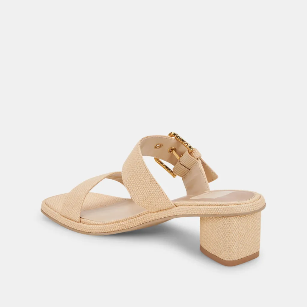 DOLCE VITA Sandals*Riva Sandals Natural Raffia