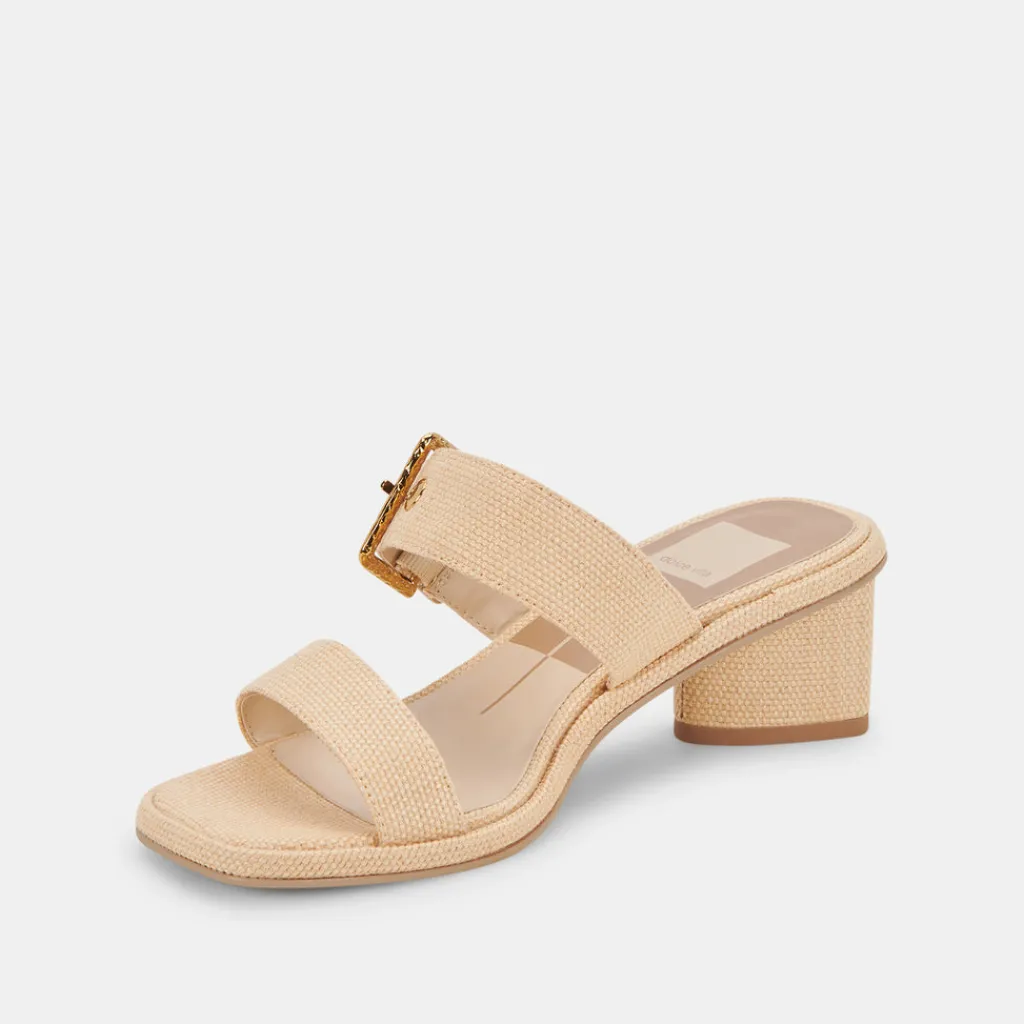 DOLCE VITA Sandals*Riva Sandals Natural Raffia
