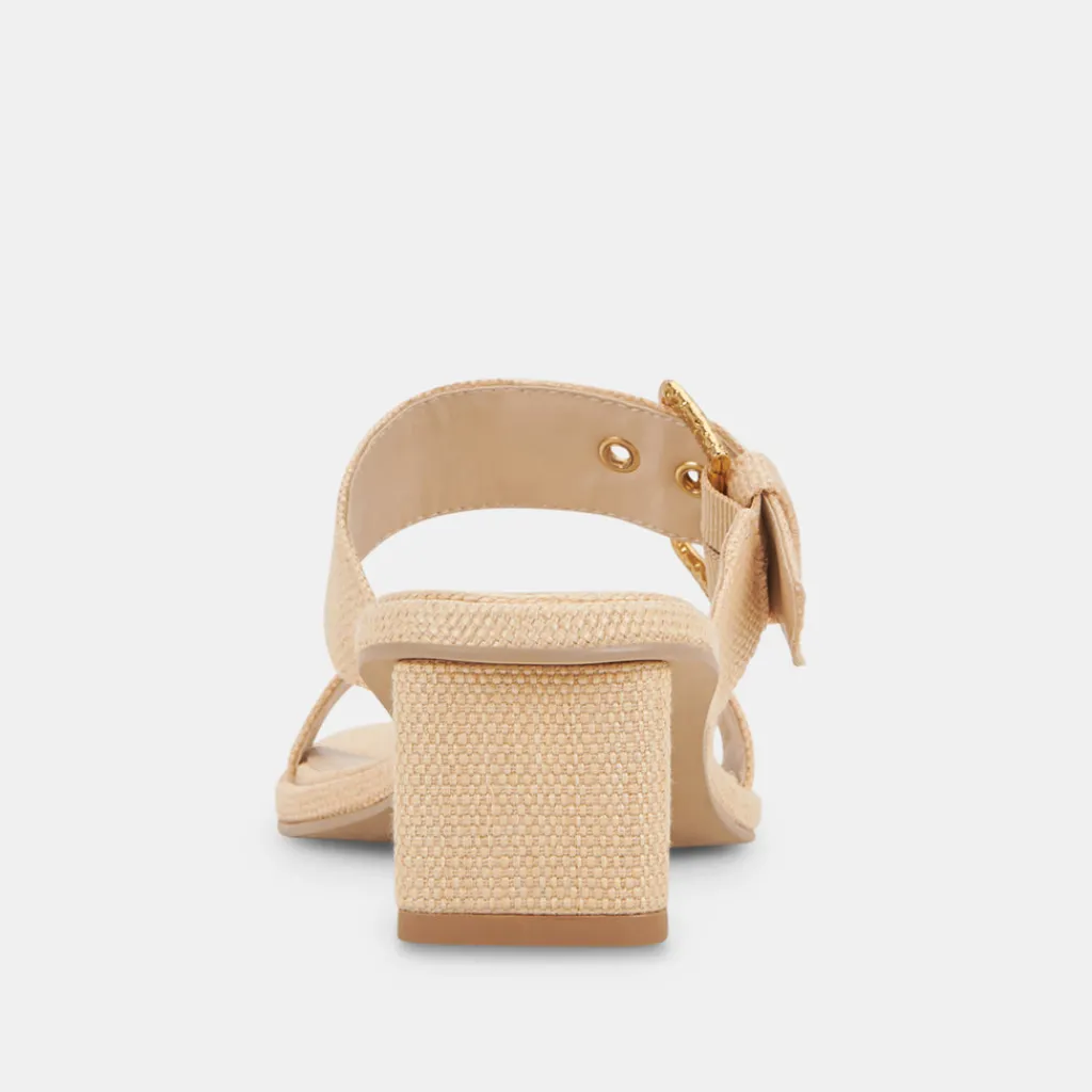 DOLCE VITA Sandals*Riva Sandals Natural Raffia