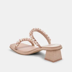 DOLCE VITA Heels*River Pearl Heels Blush Multi Pearls