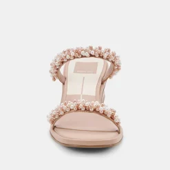 DOLCE VITA Heels*River Pearl Heels Blush Multi Pearls