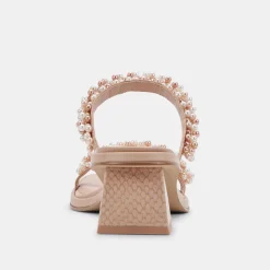 DOLCE VITA Heels*River Pearl Heels Blush Multi Pearls