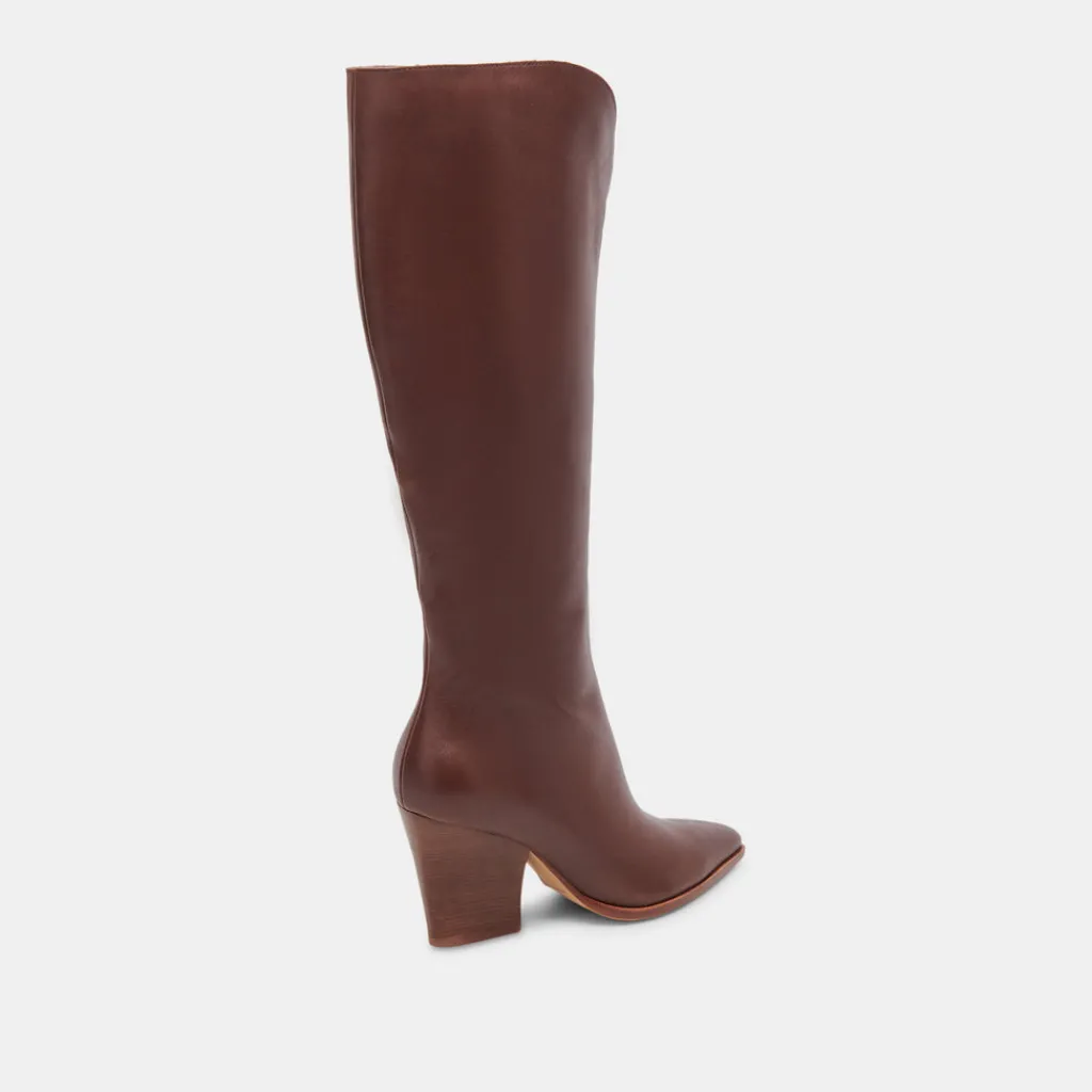 DOLCE VITA Boots & Booties*Rocky Boots Chocolate Leather
