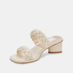 DOLCE VITA Heels*Ronin Sandals Bone Patent Stella