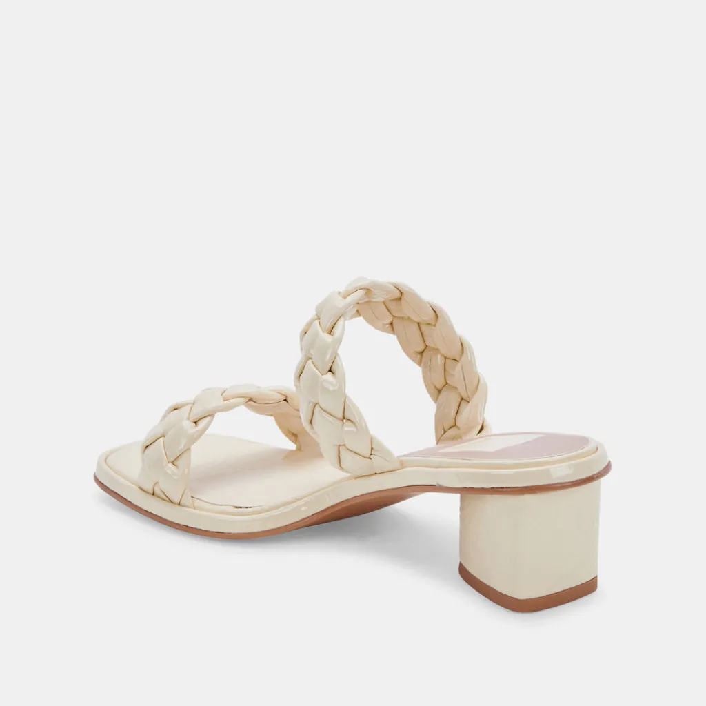 DOLCE VITA Heels*Ronin Sandals Bone Patent Stella