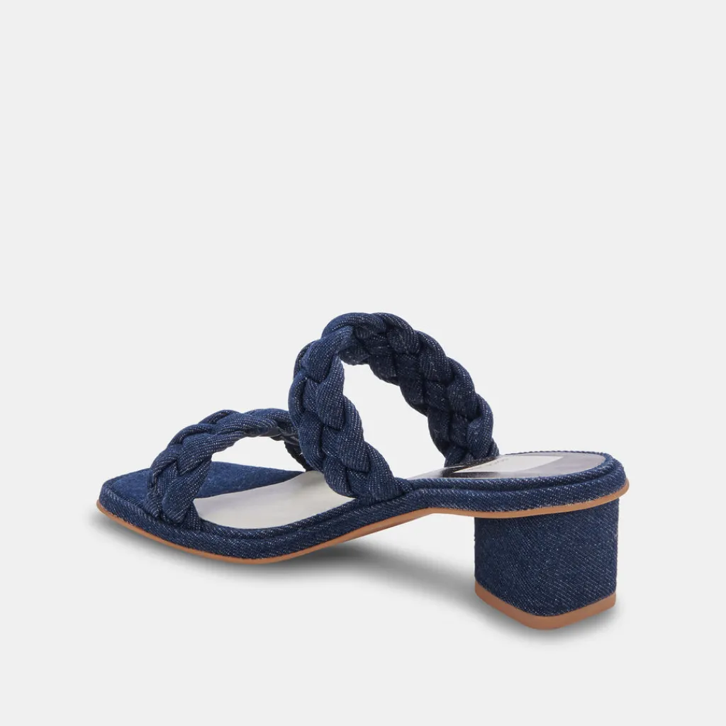 DOLCE VITA Heels*Ronin Sandals Indigo Denim