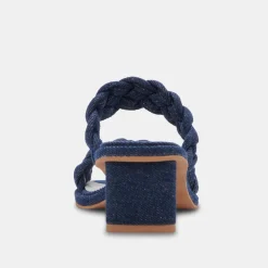 DOLCE VITA Heels*Ronin Sandals Indigo Denim