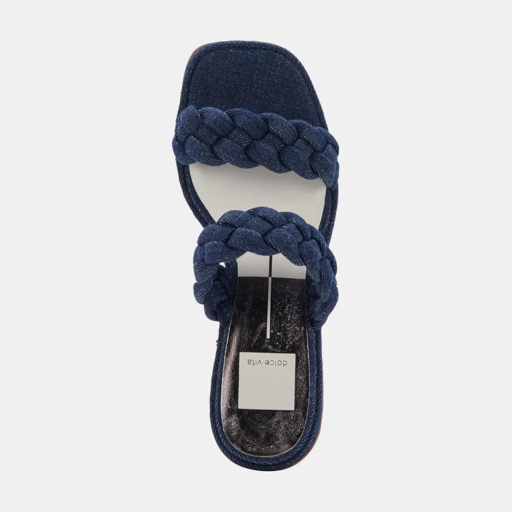 DOLCE VITA Heels*Ronin Sandals Indigo Denim