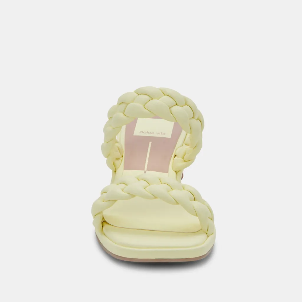 DOLCE VITA Heels*Ronin Sandals Lemon Cream Stella