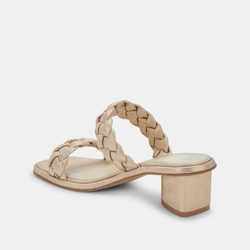 DOLCE VITA Heels*Ronin Sandals Light Gold Stella