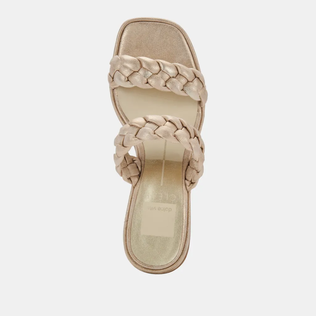 DOLCE VITA Heels*Ronin Sandals Light Gold Stella