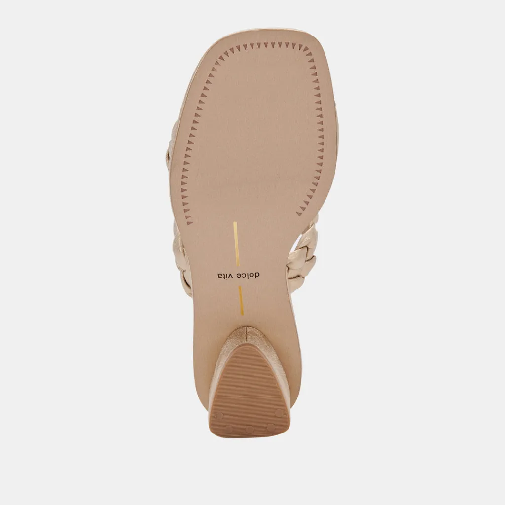 DOLCE VITA Heels*Ronin Sandals Light Gold Stella