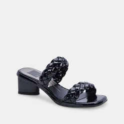 DOLCE VITA Heels*Ronin Sandals Midnight Patent Stella