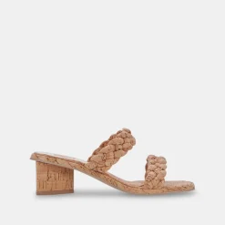 DOLCE VITA Heels*Ronin Sandals Natural Cork