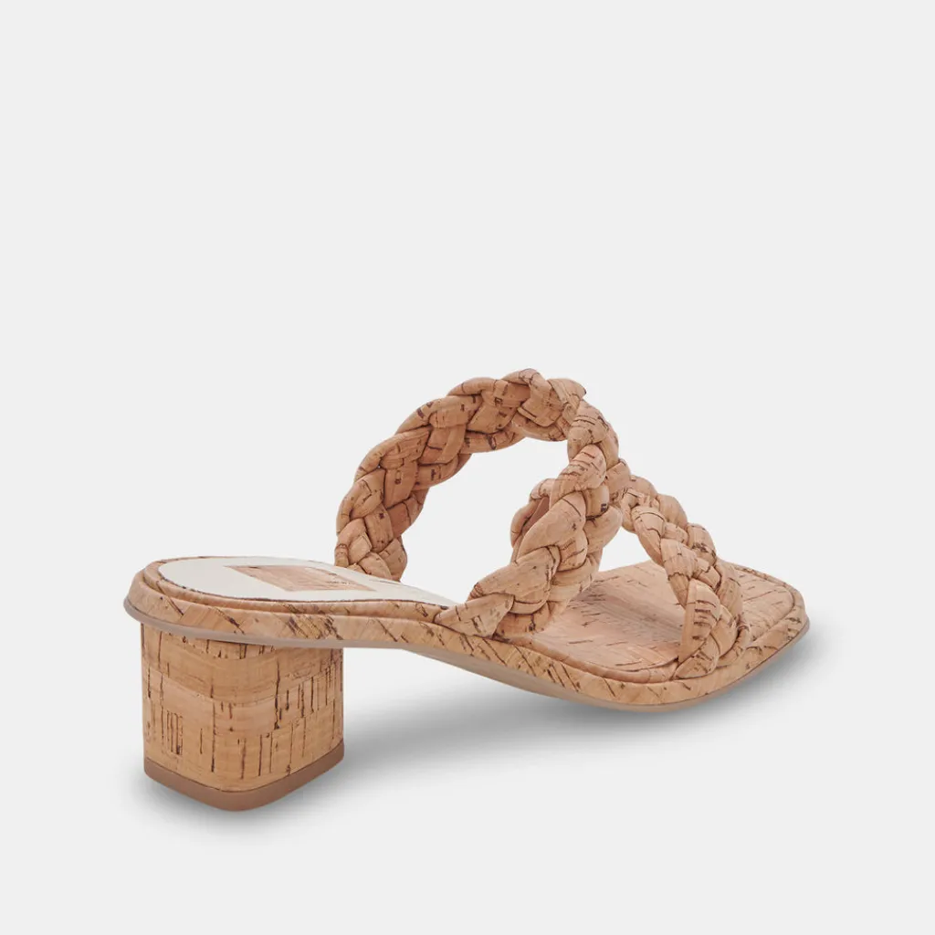 DOLCE VITA Heels*Ronin Sandals Natural Cork