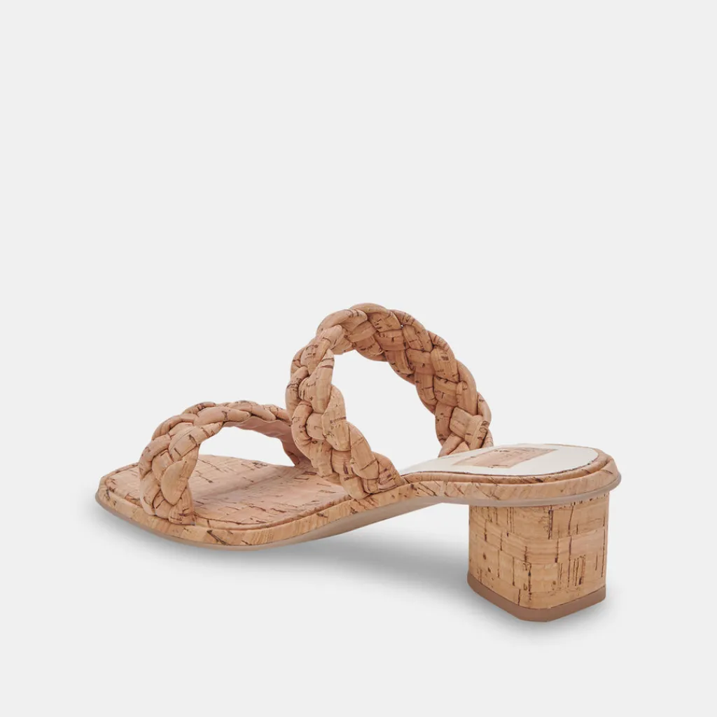 DOLCE VITA Heels*Ronin Sandals Natural Cork