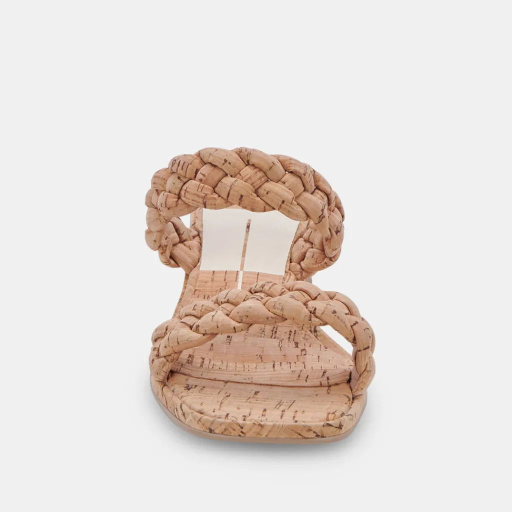 DOLCE VITA Heels*Ronin Sandals Natural Cork