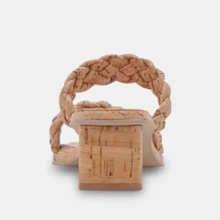 DOLCE VITA Heels*Ronin Sandals Natural Cork