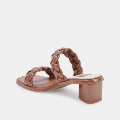 DOLCE VITA Heels*Ronin Sandals Taupe Patent Stella