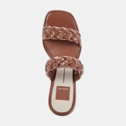 DOLCE VITA Heels*Ronin Sandals Taupe Patent Stella
