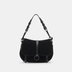 DOLCE VITA Handbags*Rylee Crossbody Black Suede