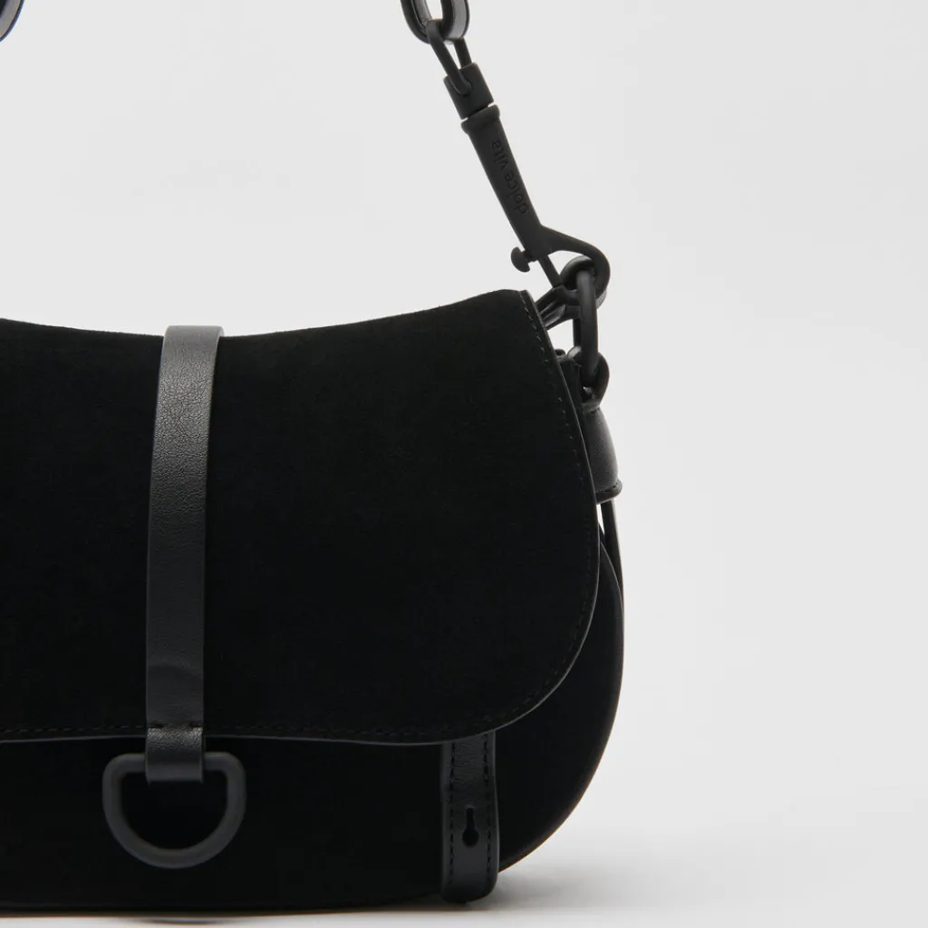 DOLCE VITA Handbags*Rylee Crossbody Black Suede