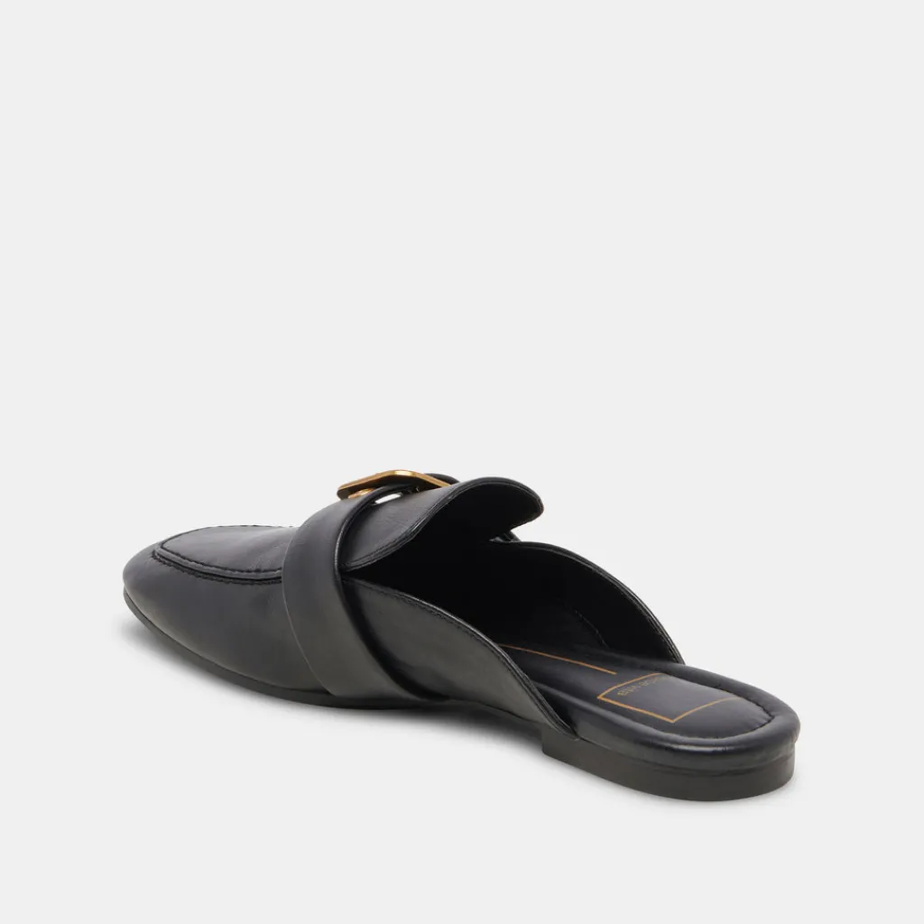 DOLCE VITA Mules & Clogs*Santel Flats Black Leather