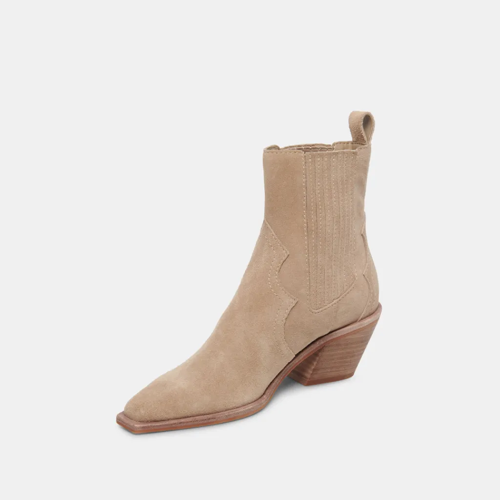 DOLCE VITA Boots & Booties*Senna Booties Almond Suede