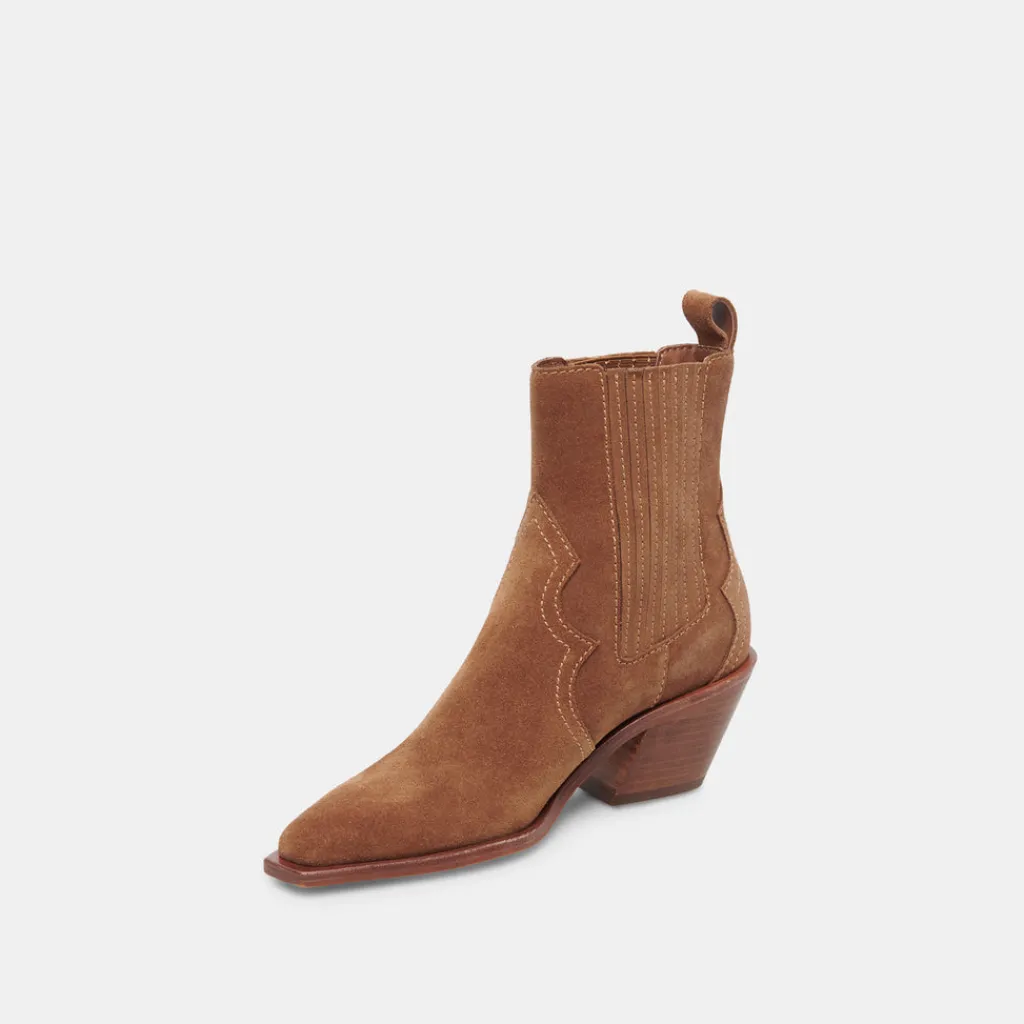 DOLCE VITA Boots & Booties*Senna Booties Chestnut Suede
