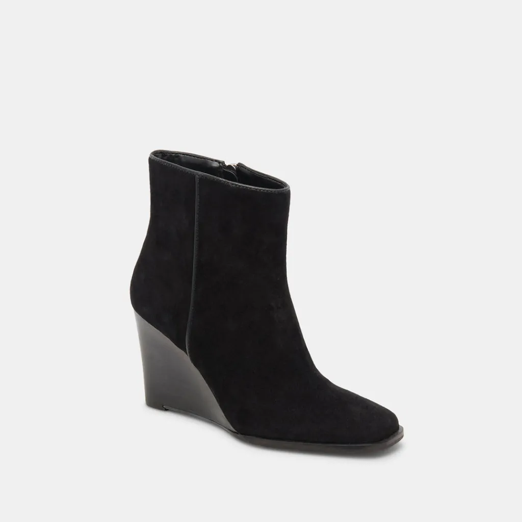 DOLCE VITA Boots & Booties*Susann Wide Booties Onyx Suede