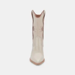 DOLCE VITA Boots & Booties*Suzzy Boots Sand Embossed Leather