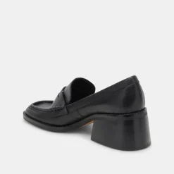 DOLCE VITA Flats & Loafers*Talie Loafers Onyx Embossed Leather