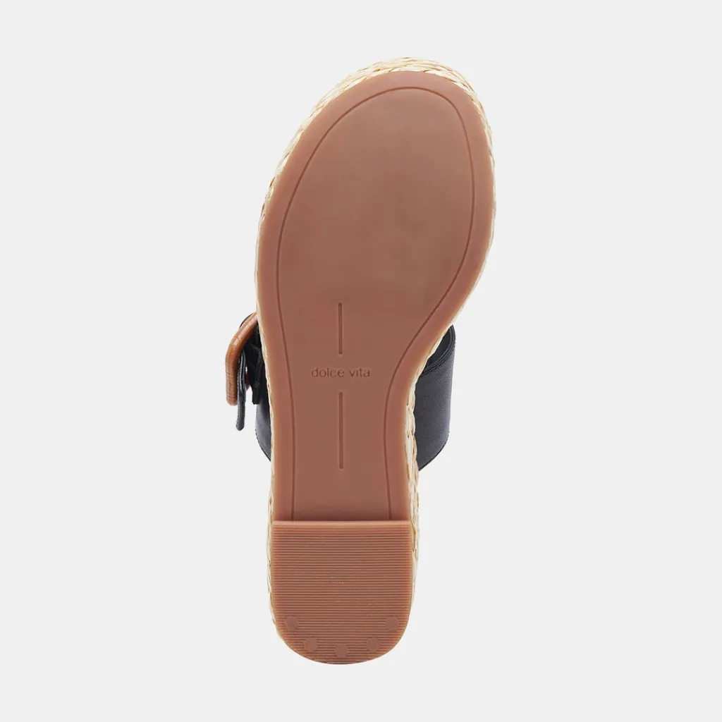 DOLCE VITA Wedges*Thorin Wedges Black Leather