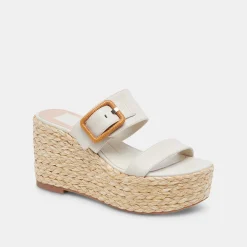 DOLCE VITA Wedges*Thorin Wedges Ivory Leather
